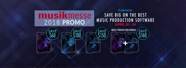 Audionamix Musikmesse 2018 Promo
