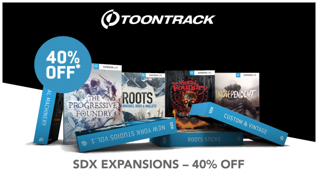Toontrack SDX Expansions 40 Off Sale DontCrac[k] News