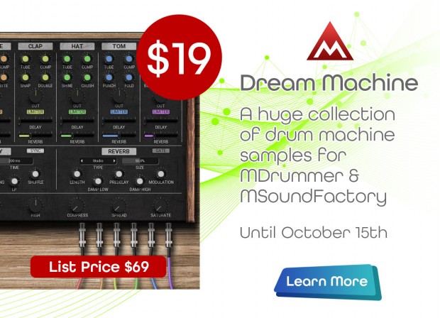 Melda Production Dream Machine Promo Price $19 until 15th of October
