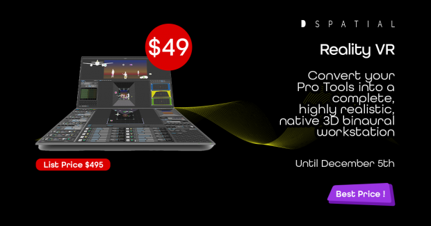 A bargain deal on the ultimate tool for 3D sound design in Pro Tools