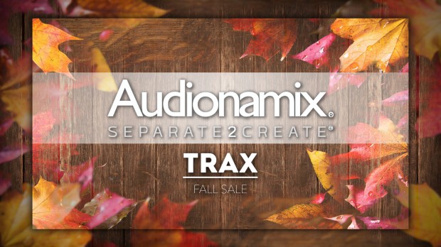 Audionamix Trax Fall Sale