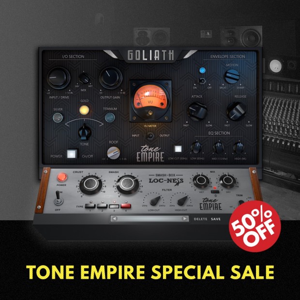 Tone Empire September 2018 50 Perecnt Off Sales