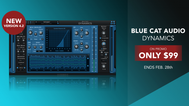 Blue Cat Audio Dynamics 4.2 Feb 2019 Promo