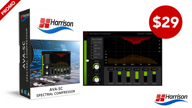 Harrison AVA Spectral Compressor Promo March 2020