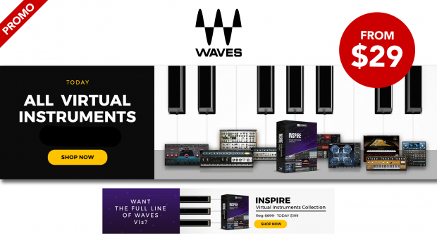 Waves Virtual Instruments Promo March 2020