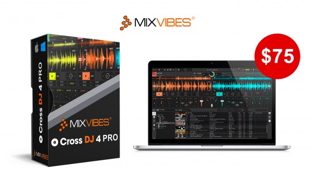 Mixvibes CROSS DJ 4 Pro Banner