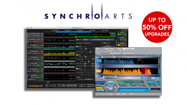 Synchro Arts Upgrades promo Oct 2020