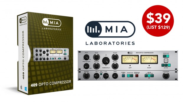 MIA Labs 409 Opto Compressor NOV 2020 Launch Promo