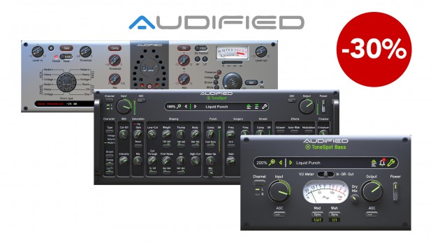Audified Drum Bass effects promo JAN 2021