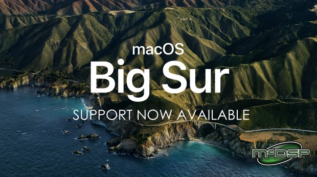 McDSP-Big Sur-Support-JAN-2021